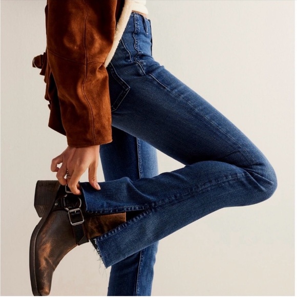 We The Free Denim - WE THE FREE LEVEL UP SLIT BOOTCUT size29